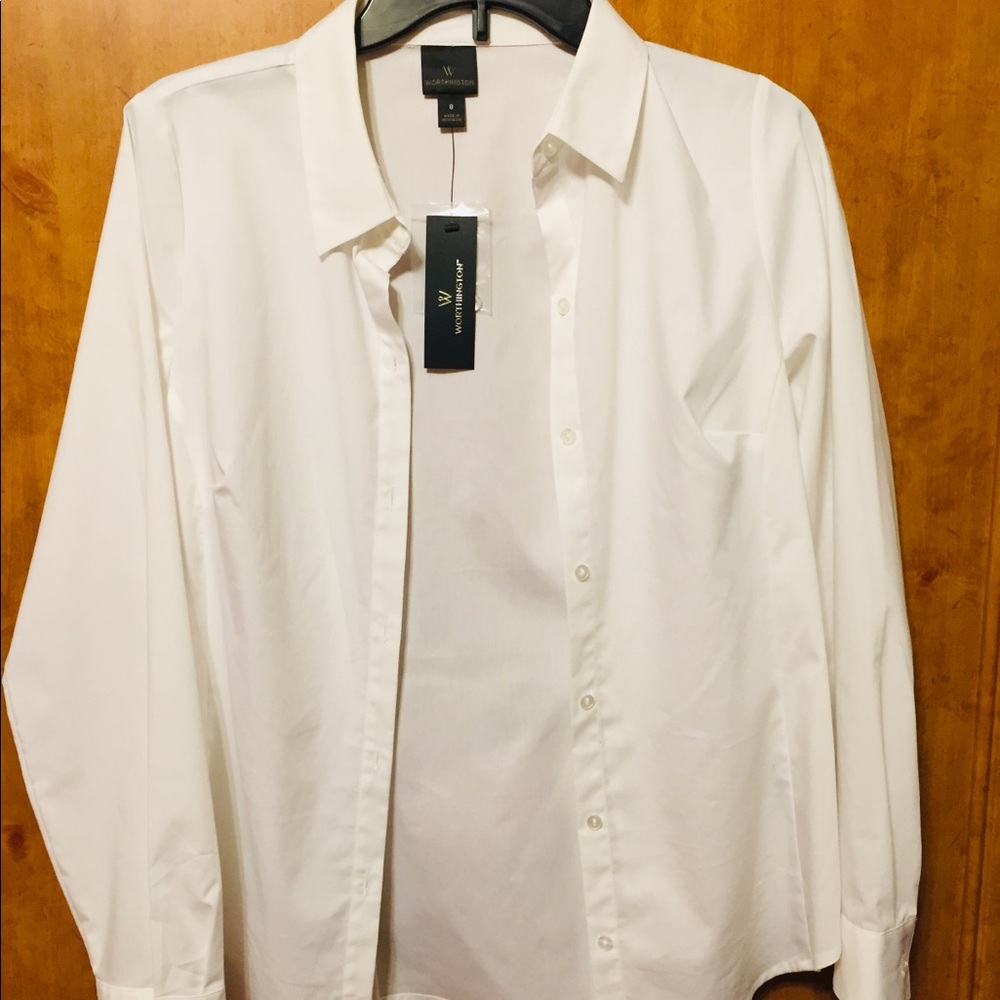White long sleeve shirt